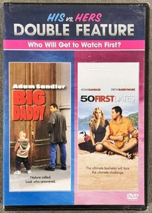 Adam Sandler BIG DADDY / 50 FIRST DATES 2 DVD HIS VS. HERS SET NEW SEALED - Picture 1 of 4