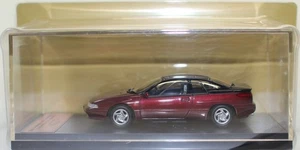 1/43 Domestic Car Premium Collection Subaru Alcyone SVX 1991 Maroon Metallic - Picture 1 of 4