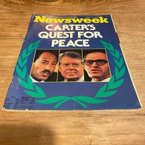 Newsweek The International News Magazine March 1979 PB Carter's Quest for Peace - Picture 1 of 19
