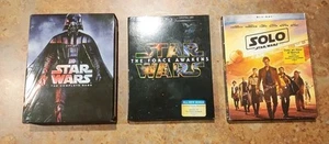 star wars bluray lot/The Complete Saga/The Force Awakens/Solo - Picture 1 of 5