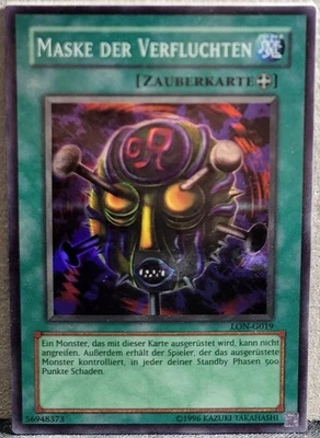YU-GI-OH! - 1x Maske der Verfluchten (2) - LON-G019 - Super - Deutsch - Bild 1 von 4