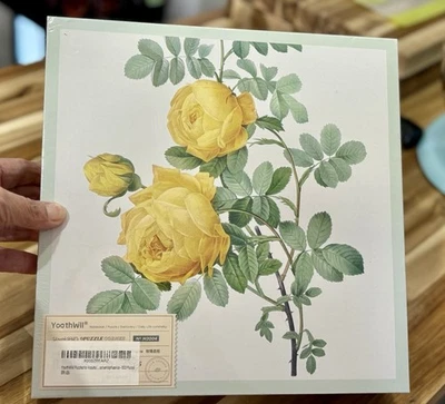 500 Piezas Estampado Botánico Rosas Amarillas Incluye Pegamento Puzzle y Pin a Juego NUEVO Foto 1 de 2