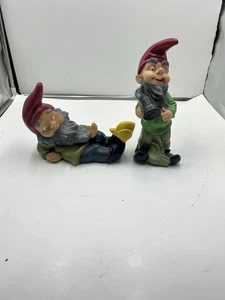 Pair of Vintage West Germany Heissner Gnomes - Picture 1 of 10