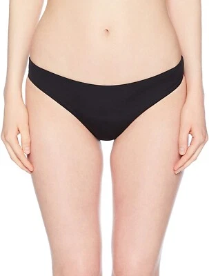 Bikini Lab 183513 Mujer Hipster Bikini Traje de Baño Parte Inferior Negro Sólido Talla Mediana Foto 1 de 2