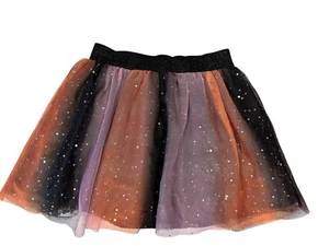 Girls Cat & Jack Ombré Striped Halloween Tutu Skirt Size XS 4/5 - Picture 1 of 4