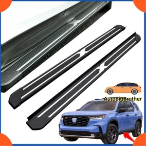 Fits for Honda pilot 2023 2024 2Pcs Running Boards Side Steps Pedals Nerf Bar - Picture 1 of 7