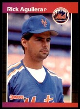1989 Donruss Rick Aguilera Baseball Cards #526