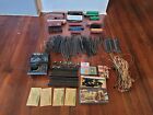 150+ Lot Vintage 80s HO Scale Model Train Cars Life Like, Wiring, 3 lbs of Track