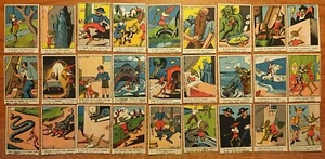 Serie completa 27 figurine di Pinocchio (1929/30). Illustratore G. Bissietta. - Foto 1 di 2