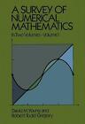 Gregory, Robert T. : A Survey of Numerical Mathematics: 001 (Qualité garantie