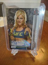 2015 Topps UFC Champions Fighter Auto Felice Herrig #FA-FH Rookie Auto RC