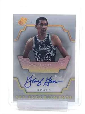 GEORGE GERVIN 2007-08 UD NBA SPX ENDOSOS AUTÓGRAFO SPURS AUTO Foto 1 de 2