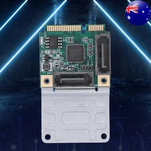 Mini PCI-E To SATA3.0 SSD Adapter Card M.2 PCI-E 2.0 Riser Card B+M Key Adapter - Picture 1 of 21