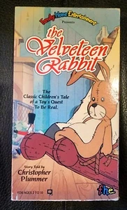 THE VELVETEEN RABBIT VHS Animation Christopher Plummer - Picture 1 of 4