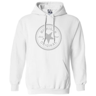 Оригинальная толстовка с капюшоном Michigan Inverse | Born & Bred Raised сделана в толстовке с капюшоном - Изображение 1 из 3