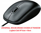 Logitech Dell HP Acer Business Office USB Optical Mouse For PC/Computer/Laptop 