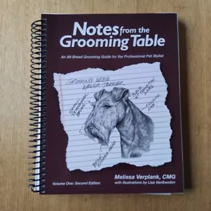 Notes from the Grooming Table, Verplank, Melissa. Vol 1 2nd Edition - Picture 1 of 6