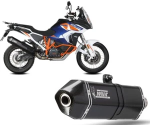 Pots D'echappement MIVV SPEED Noir KTM 1290 SUPER ADVENTURE R/S/T 2021 > 2023 - Photo 1/3