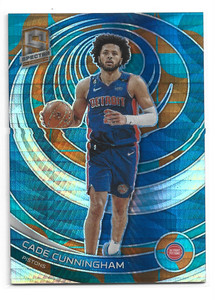 22-23 Panini Spectra Cade Cunningham Asia Blue & Orange /49 Pistons