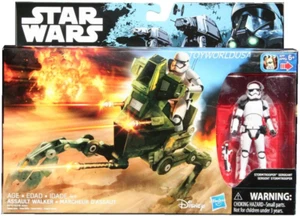 Star Wars Disney Hasbro Assault Walker with Stormtrooper Sergeant - Picture 1 of 1