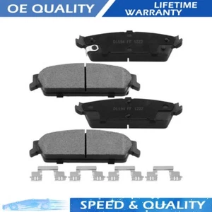 4pcs Rear Ceramic Brakes Pads Kits 2007-2014 For Cadillac Chevrolet GMC Pad - Bild 1 von 4