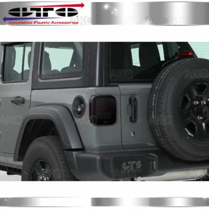 For 2018-2020 Jeep Wrangler JL JLU Taillight Covers Smoke - Bild 1 von 10