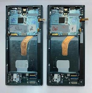 Original samsung galaxy s22 ultra LCD screen Display Green, USED - Zdjęcie 1 z 9