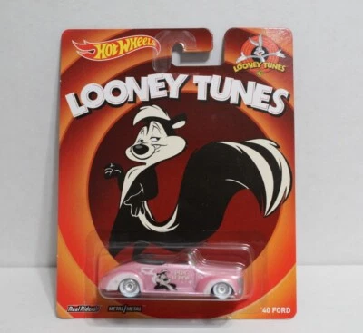 Ford Hot Wheels Pop Culture Looney Tunes '40, Pepe Le Pew 2013, Real Riders Foto 1 de 4