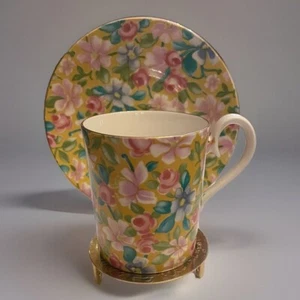 Vintage Royal Albert Serenade Bone China Tasse & Untertasse Floral Made In England NEUWERTIG - Bild 1 von 6