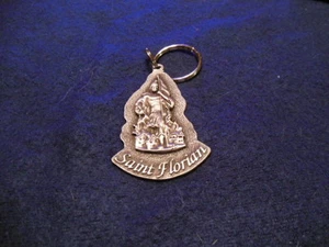Pewter St Florian Key Ring - Picture 1 of 1