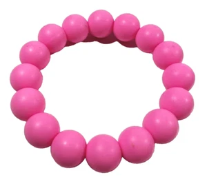Lil' Jumbl BPA Free Baby Teething Bracelet BT002 Pink - Picture 1 of 4