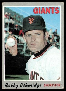 1970 Topps #107 Bobby Etheridge VGEX-B111R4