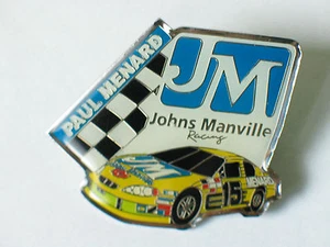 Spilla da corsa Paul Menard Race Car Driver Team Menards JM Johns Manville (**) - Foto 1 di 1