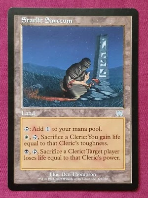 Magic The Gathering ONSLAUGHT STARLIT SANCTUM land MTG - Image 1 of 2