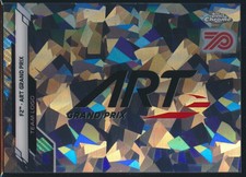 2020 TOPPS CHROME F1 SAPPHIRE #124 ART GRAND PRIX 70TH ANNIVERSARY REFRACTOR /70