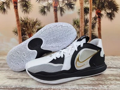 Nike Kyrie Low 5 Basketball Shoes White Gold DJ6012-101 Men’s Size 10.5 NEW - Image 1 of 4
