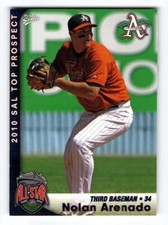 2010 MultiAd South Atlantic League Top Prospects Nolan Arenado 2 Pre RC Rookie