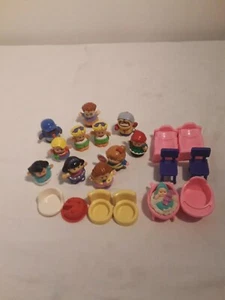 Vintage 90's Playschool Little People & Accessories 22 Pieces - Picture 1 of 14