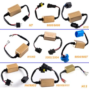 LED Error Free Anti Flicker Decoder- H1 H3 H8 H11 H4 H13 H15 H7 9005 9006 5202 - Picture 1 of 13
