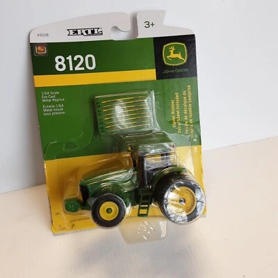  Ertl 45028 John Deere 8120 with JD Mulch Master Mininum Tillage Plow - Image 1 of 4