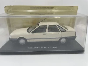DIE CAST 1/24 " RENAULT 21 GTS - 1986 " AUTO VINTAGE - Foto 1 di 2