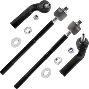 4Pcs LH & RH Inner & Outer Tie Rod End for Ford Escape 13-19 Focus 12-18 C-Max - Picture 1 of 7