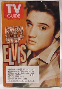 TV GUIDE JANUARY 13-19, 2001 ELVIS FEATURE - Picture 1 of 8