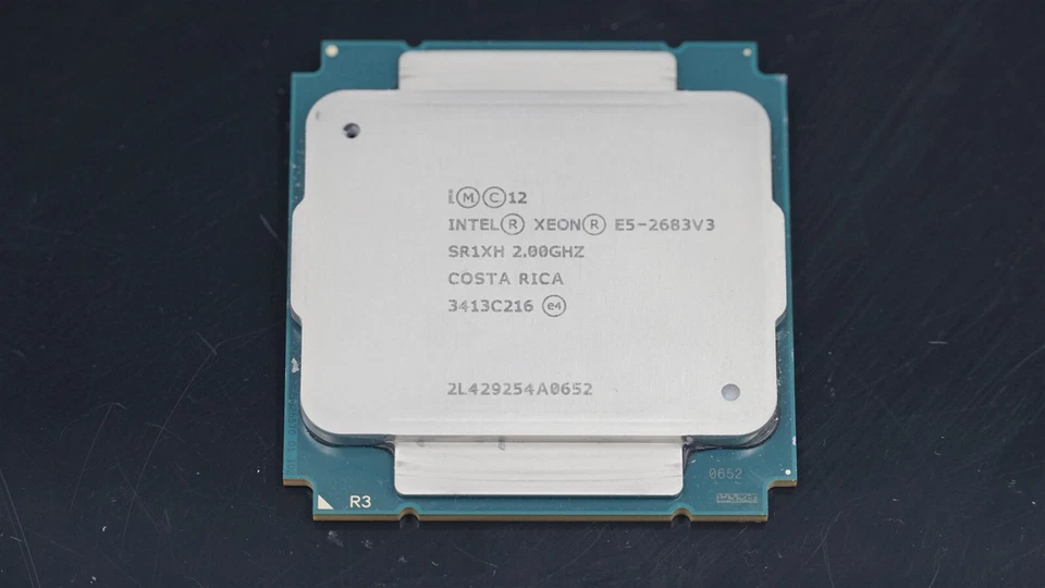 SR1XH INTEL XEON E5-2683V3 14 CORE 2.0GHz 35M 120W LGA2011-3 PROCESSOR - Image 1 of 1