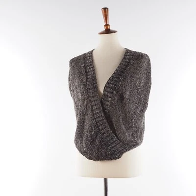 Сара Пачини винтажный женщин металлический пуловер свитер верхний надежном один размер большого размера - Изображение 1 из 3