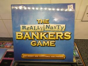 The Really Nasty BANKERS Game by Rascals Money Finance & Greed, Family Fun 2013