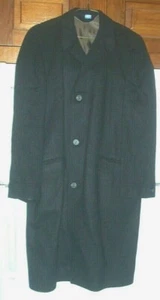 Nice Vintage 1940's grayish color Sears 100% wool overcoat-46 ! - Picture 1 of 8