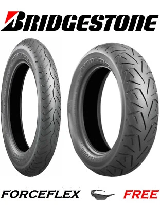 JUEGO DE NEUMÁTICOS HARLEY SOFTAIL FXST H50 BRIDGESTONE BATTLECRUISE 80/90-21 y 150/80-16 Foto 1 de 3