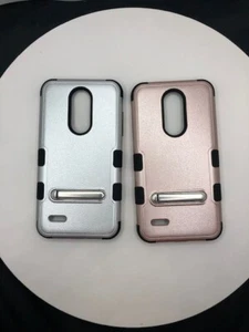 For LG K30 X410 K10 Harmony 2 L413DL Phoenix Plus HYBRID KICKSTAND CASE COVER - Picture 1 of 14