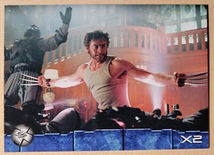 2003 Topps X-Men 2 "X2 Wolverine" Movie Promo Card (#P1)